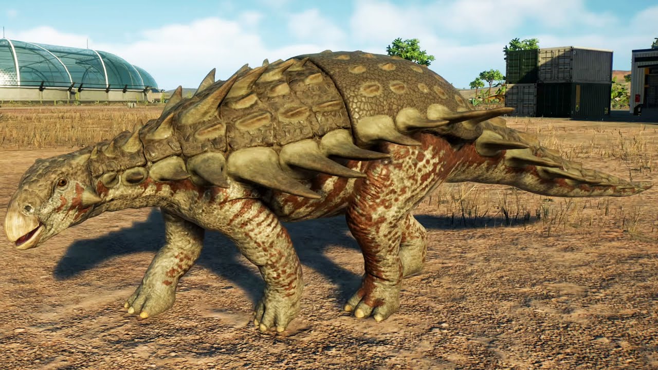 Jurassic World Evolution 2 - Polacanthus Gameplay (PS5 UHD) [4K60FPS]