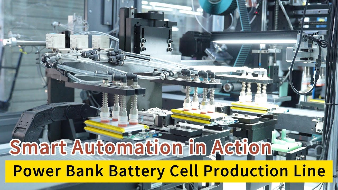 Smart Automation in Action: Power Bank Battery Cell Production Line