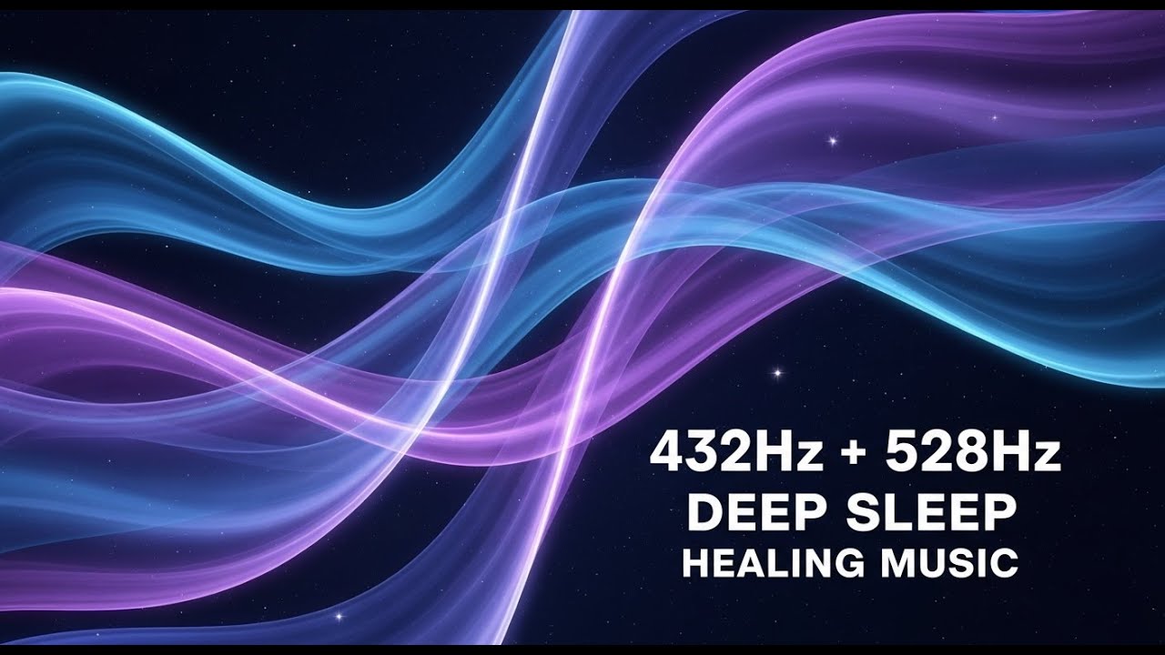 396Hz + 528Hz Zen Healing Frequencies | Emotional Healing Sleep Music & Balance
