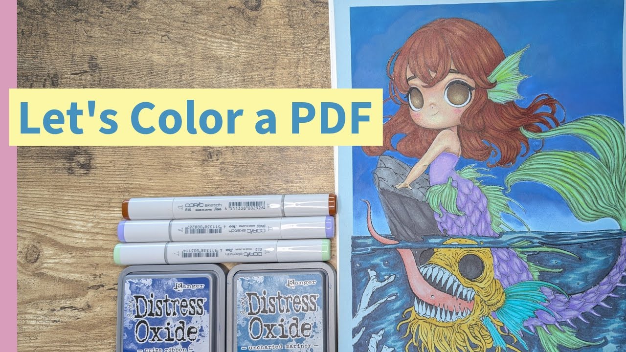 Let's Color a PDF
