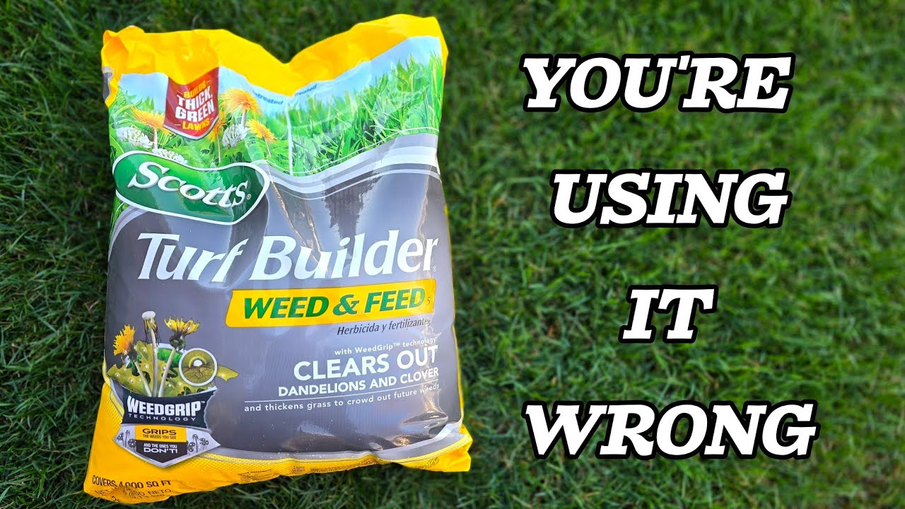 How to apply Scott's Weed and Feed