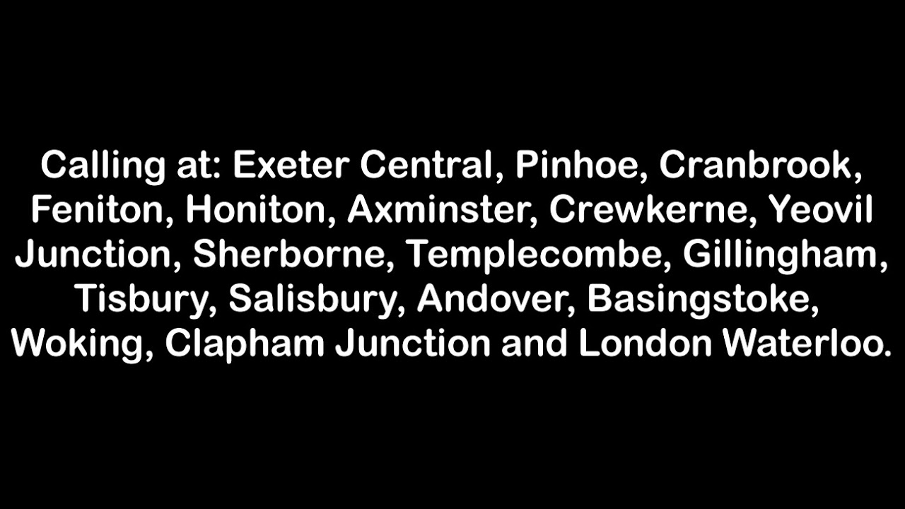 Exeter St Davids Announcements 31/10/19