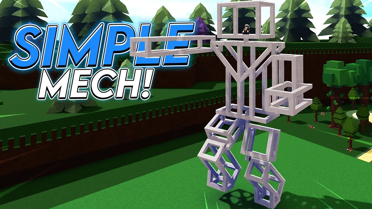 Simple Giant Battle Mech Tutorial In Roblox Build A Boat For Treasure!