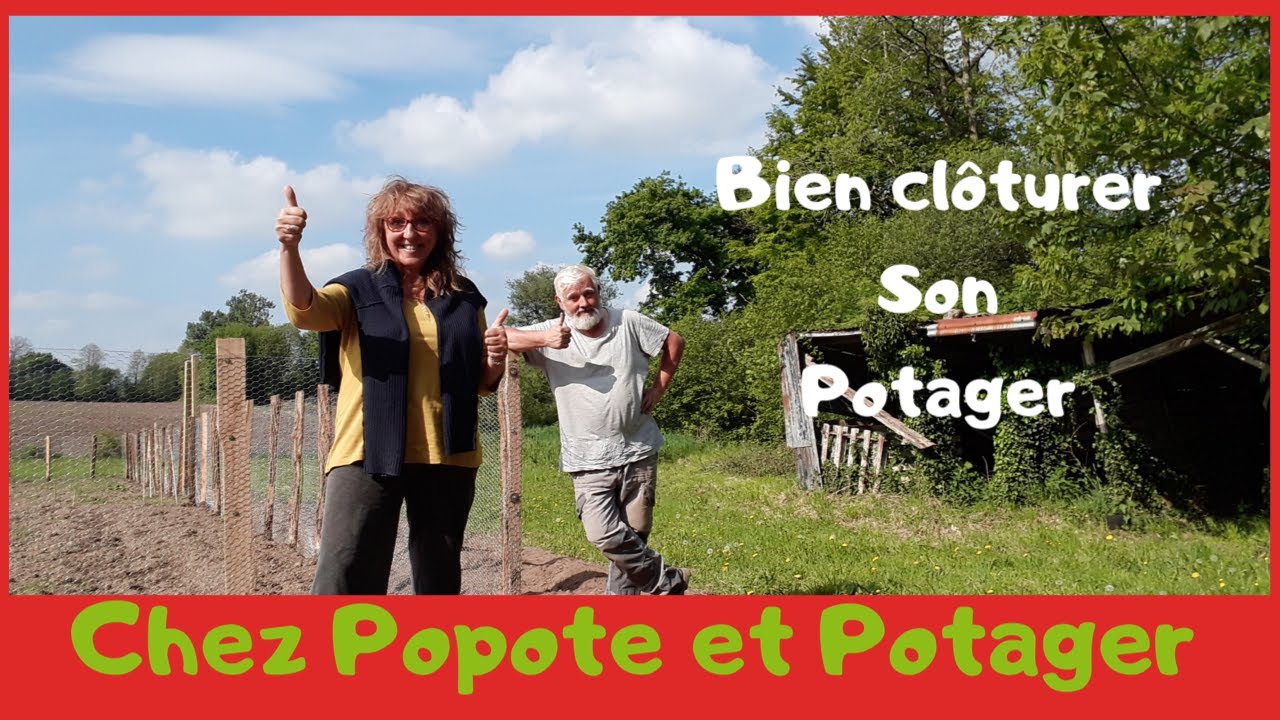 COMMENT BIEN CLÔTURER SON POTAGER # potager saison 2020
