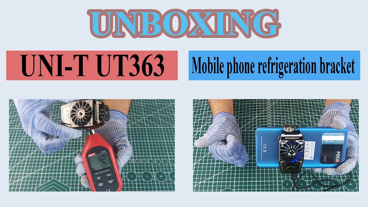 UNI T UT363 Mini Anemometers Unboxing