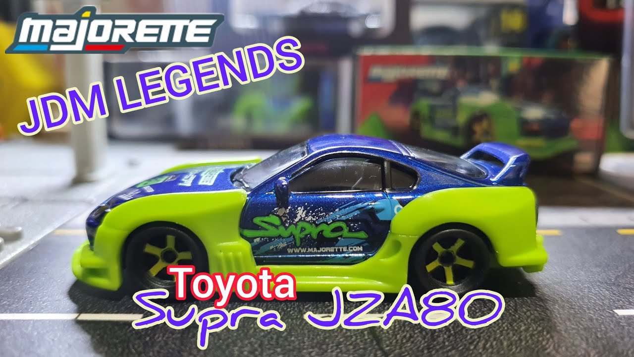 Majorette JDM Legends Deluxe Car Series Toyota Supra JZ A80 #majorette #jdm 