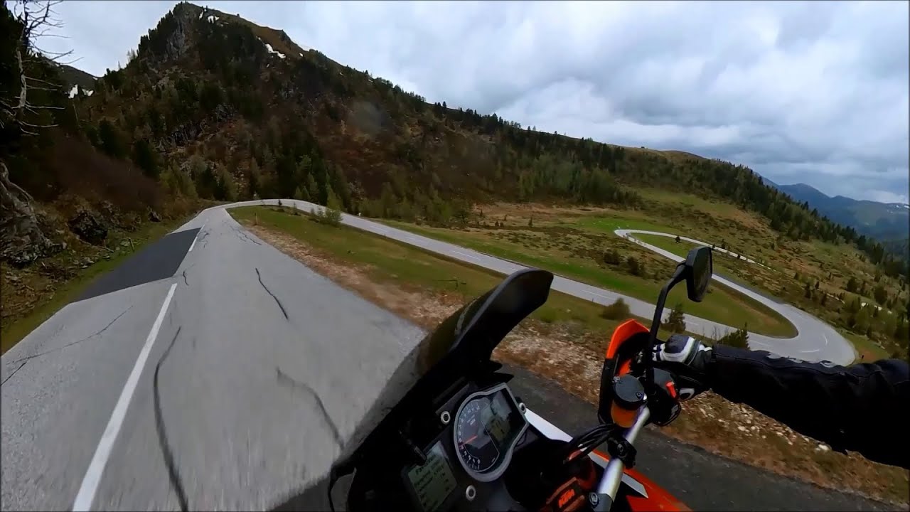 Die Nockalmstraße Teil 2, Genießertour, Mautstraße, Motorrad, Tour, Reise, Abenteuer
