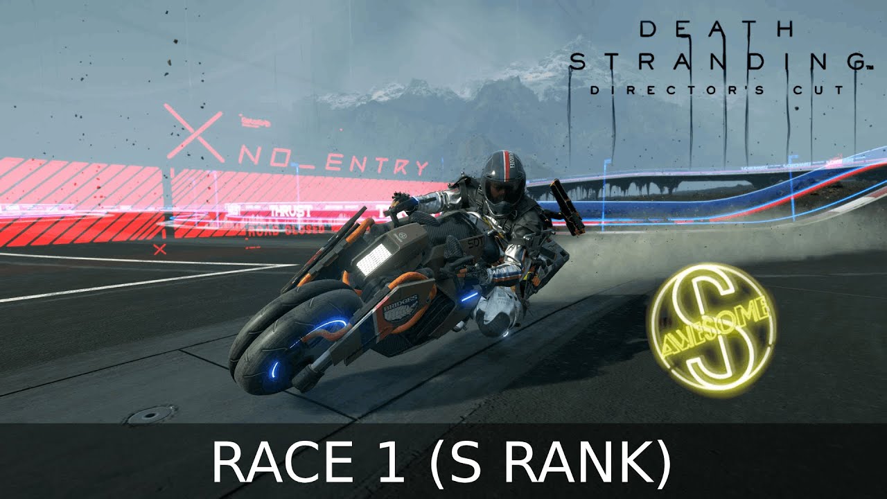 Death Stranding Director's Cut - Race 1 (S Rank)