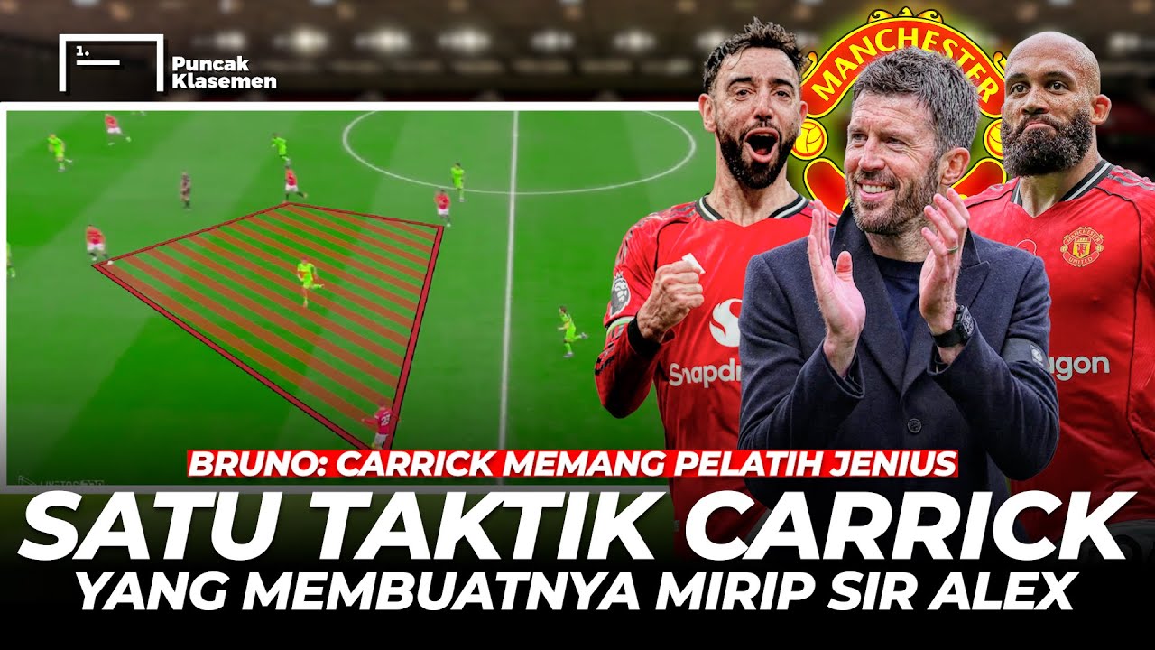 Carrick Ball Hancurkan Tottenham! Skema Diamond King Emyu 4 Striker Cair Sulit Ditebak - Man United