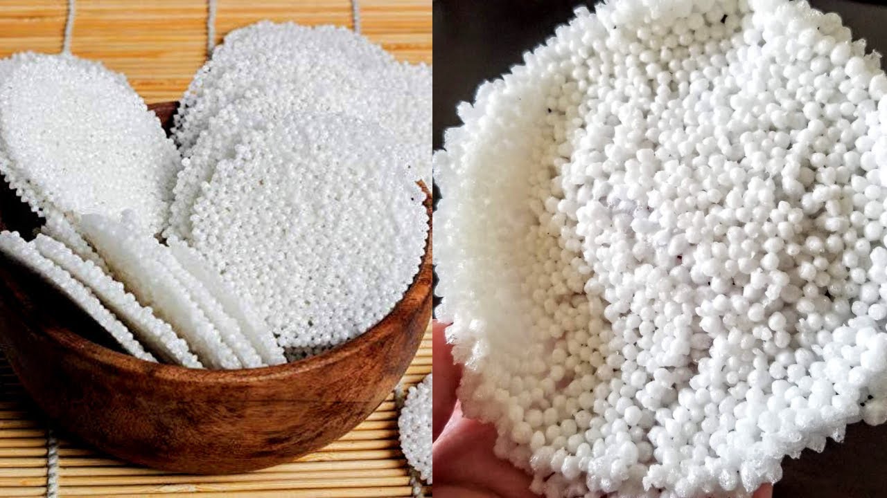 मिनटों में बनाए साबूदाना के पापड़ | Sabudana Papad recipe at home | Sago Papad