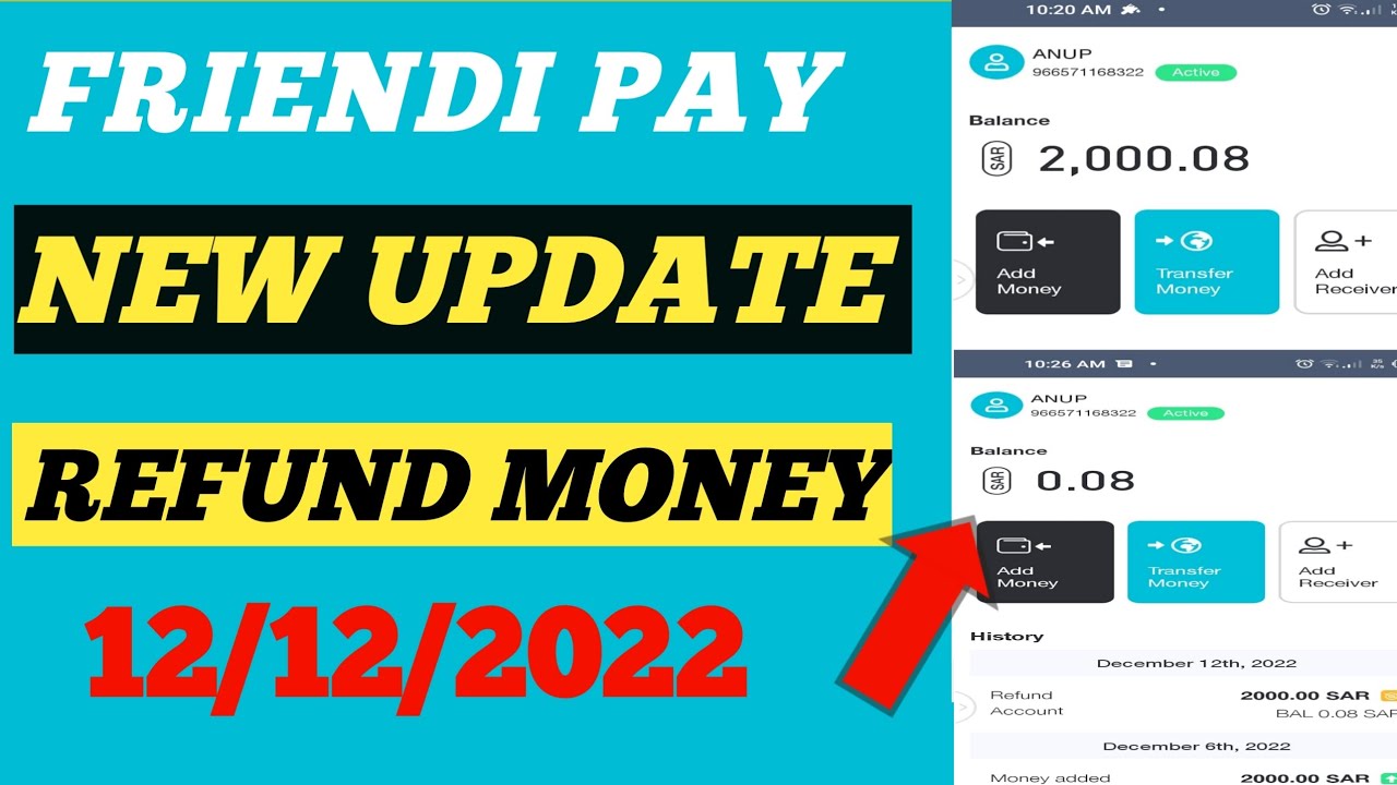 Friendi Pay Se Paisa Kaise Wapas Le /How To Refund Money From Friendi Pay