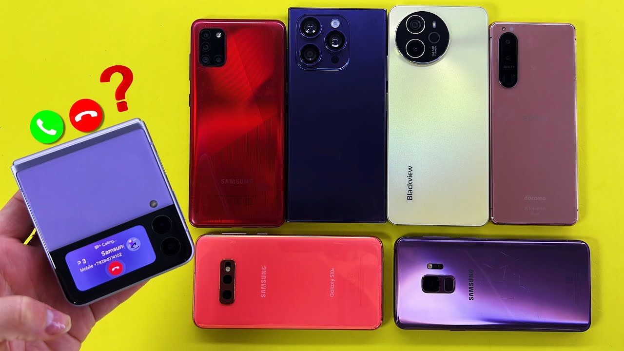 Searching Incoming Call / Samsung Z Flip 3 Calling On Samsung , Blackview, Sony ⁉️⁉️⁉️ + Timer 