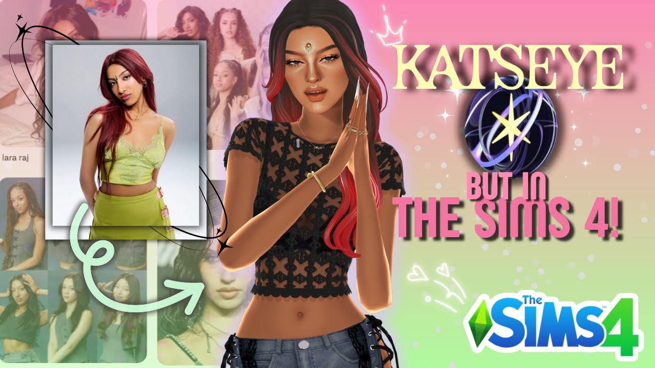 CREATING ICONIC KATSEYE IN THE SIMS 4 🐈‍⬛