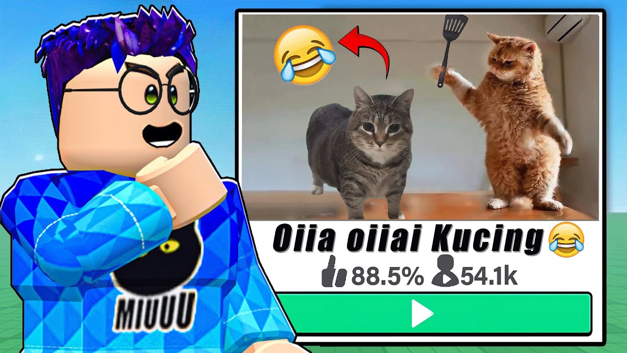 Aku Jadi Kucing Viral menyebalkan Uiiauiiai