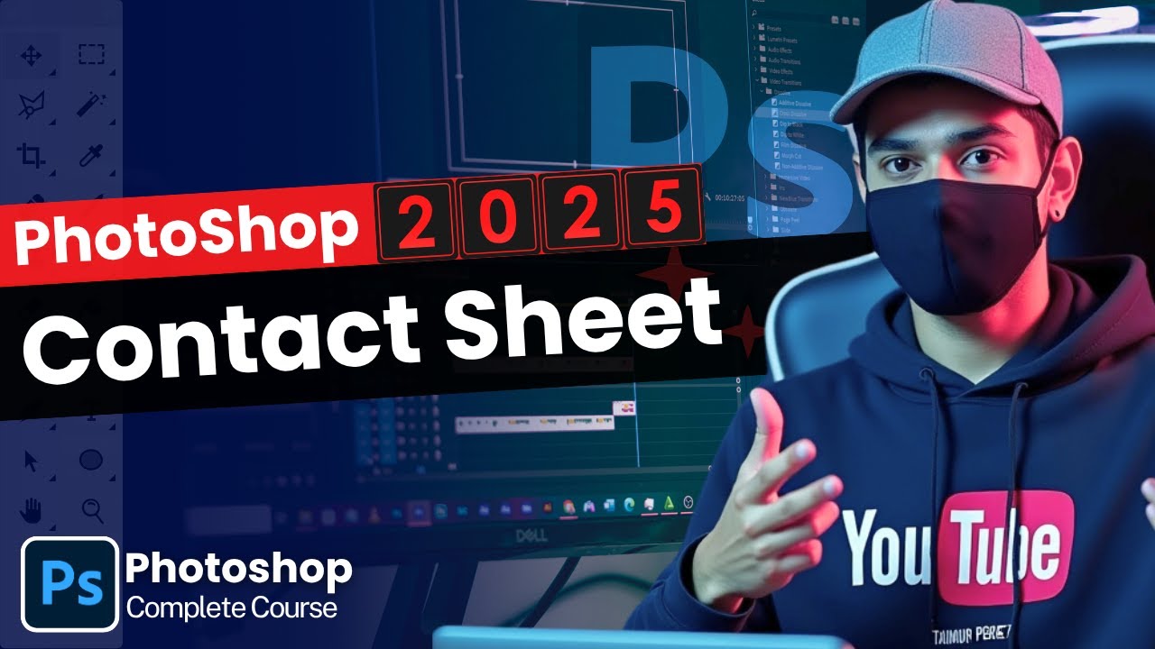 Create Contact Sheets in Photoshop | Organize Your Images Urdu/Hindi