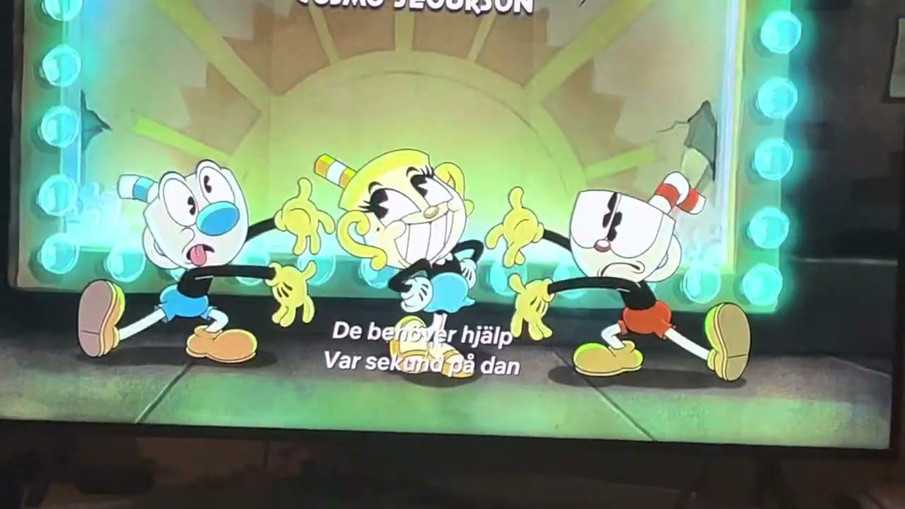 CupHead Show intro Swedish
