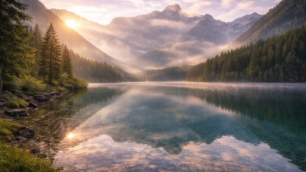 Deep Forest Relaxation 🌲 13 Minutes of Calm Nature Ambience for Sleep & Stress Relief
