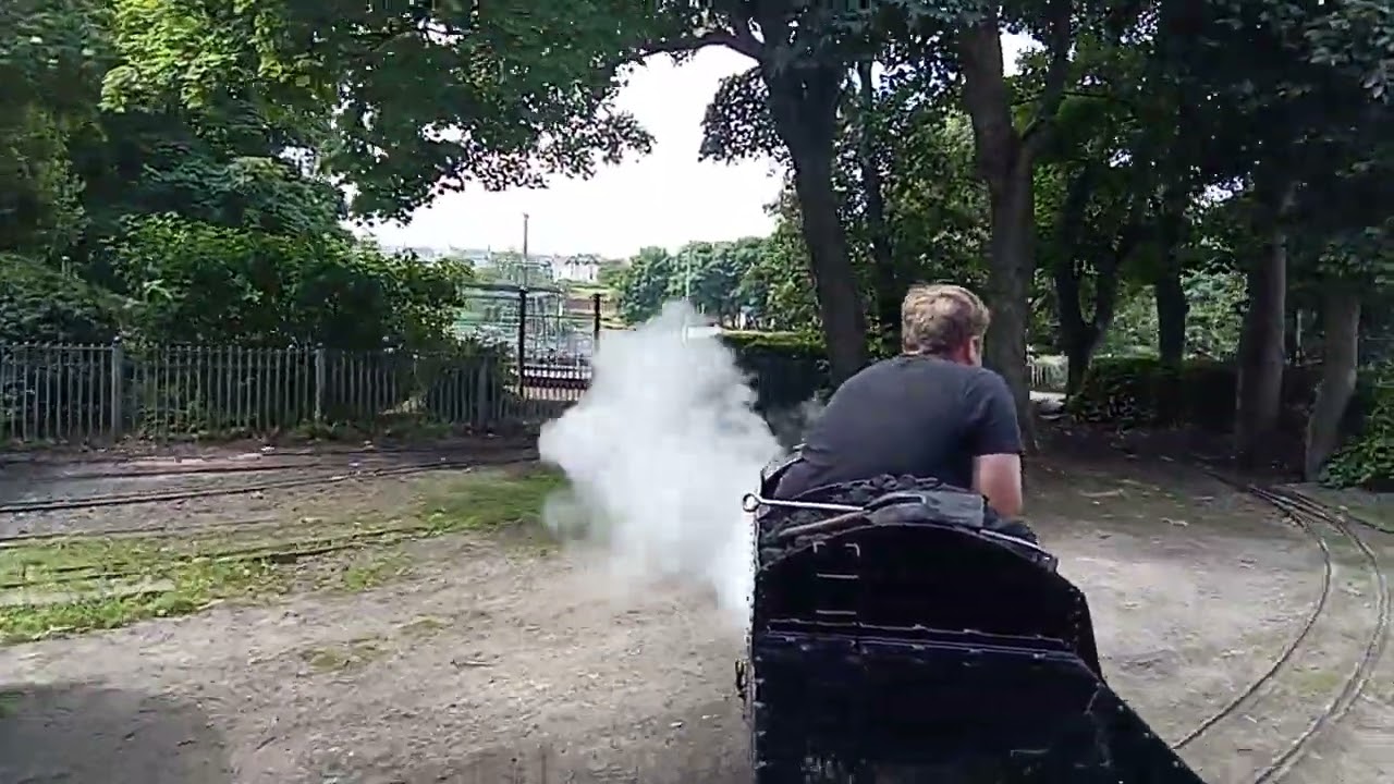 Riding The Little Train At South Shields