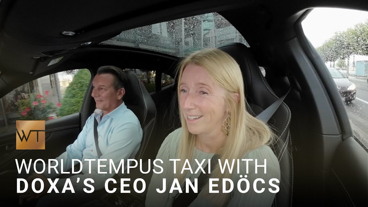 Worldtempus taxi with Doxa's Jan Edöcs