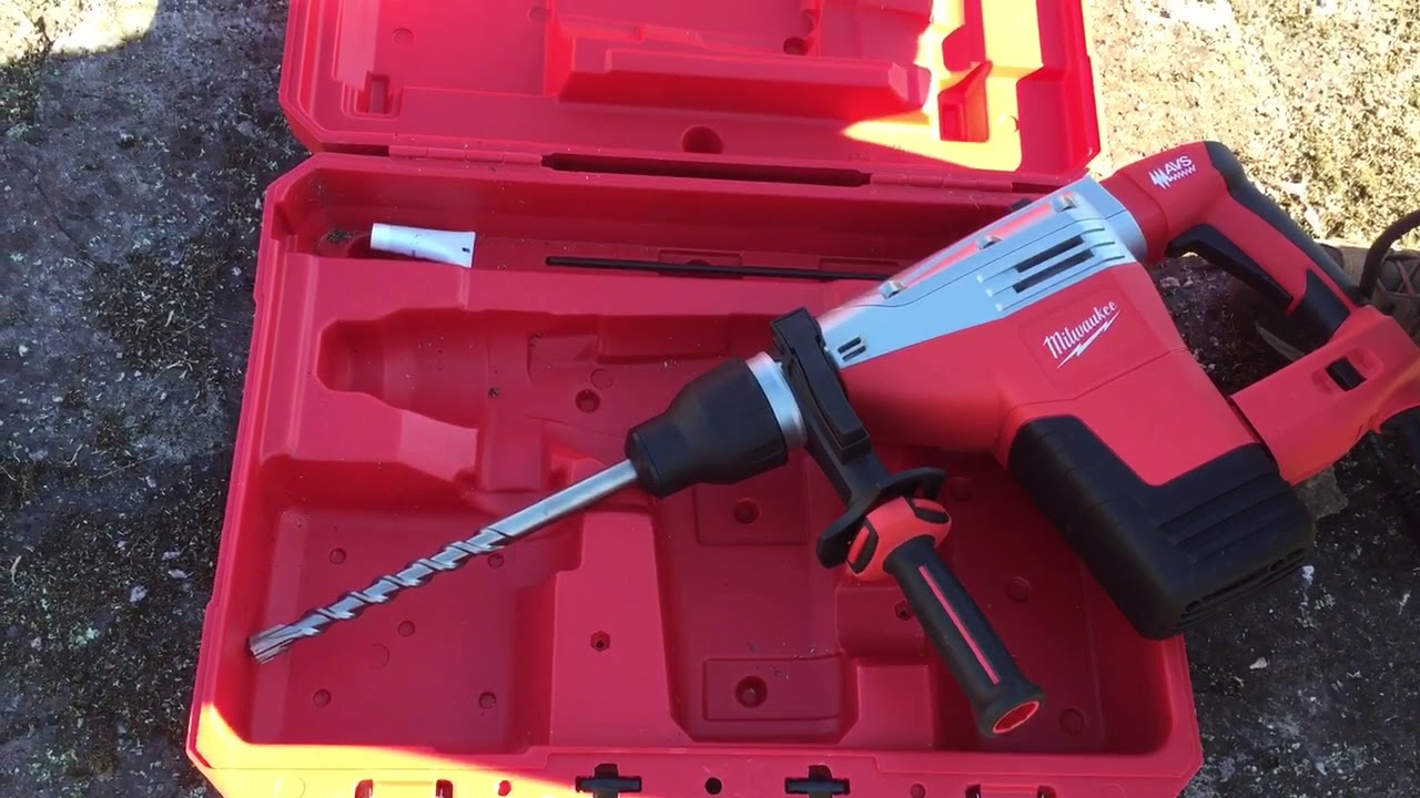 Milwaukee SDS Max Rotary Hammer Drill Review | This House on a Cliff