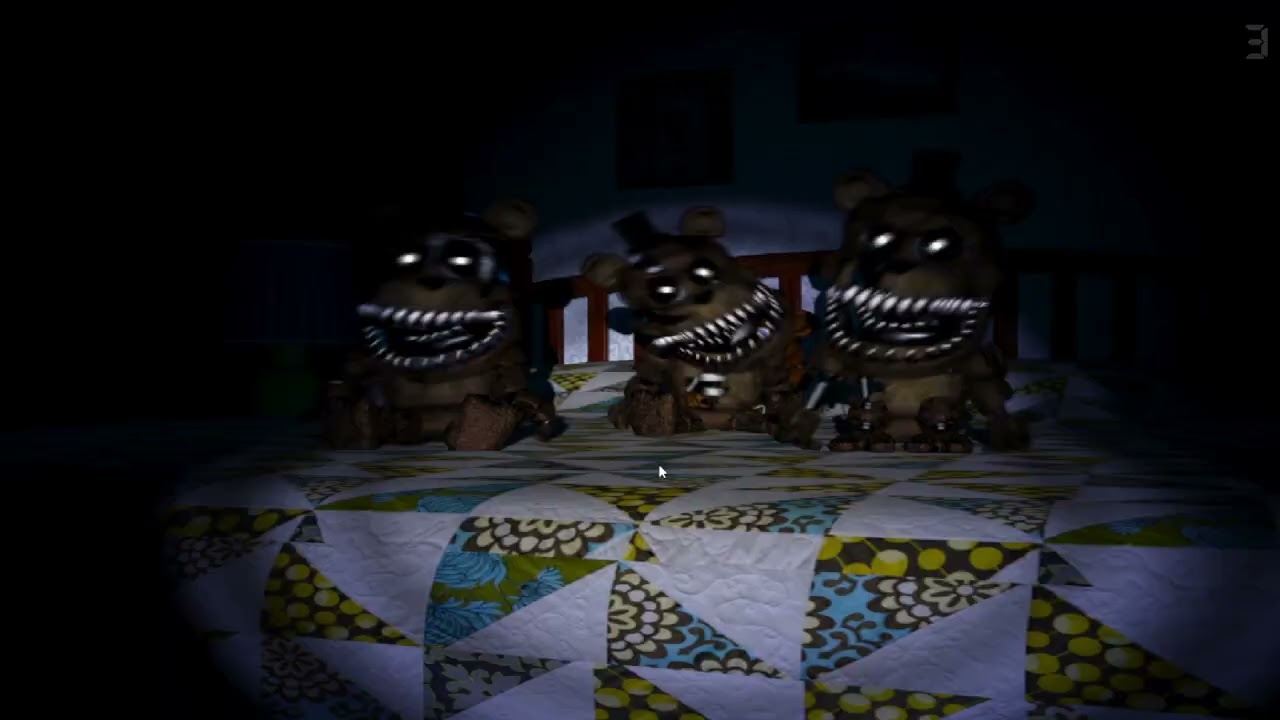 FNAF 4 20/20/20/20 mode completed