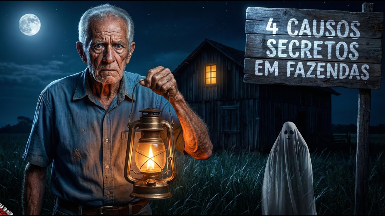 4 RELATOS ASSUSTADORES EM FAZENDAS - Histórias Reais de Terror - Causos do Interior