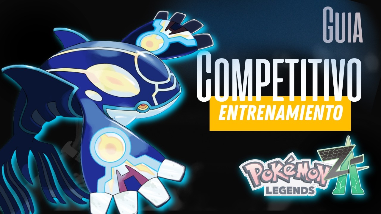Asi Debes Entrenar A Tu Kyogre Para Romper En El Competitivo!