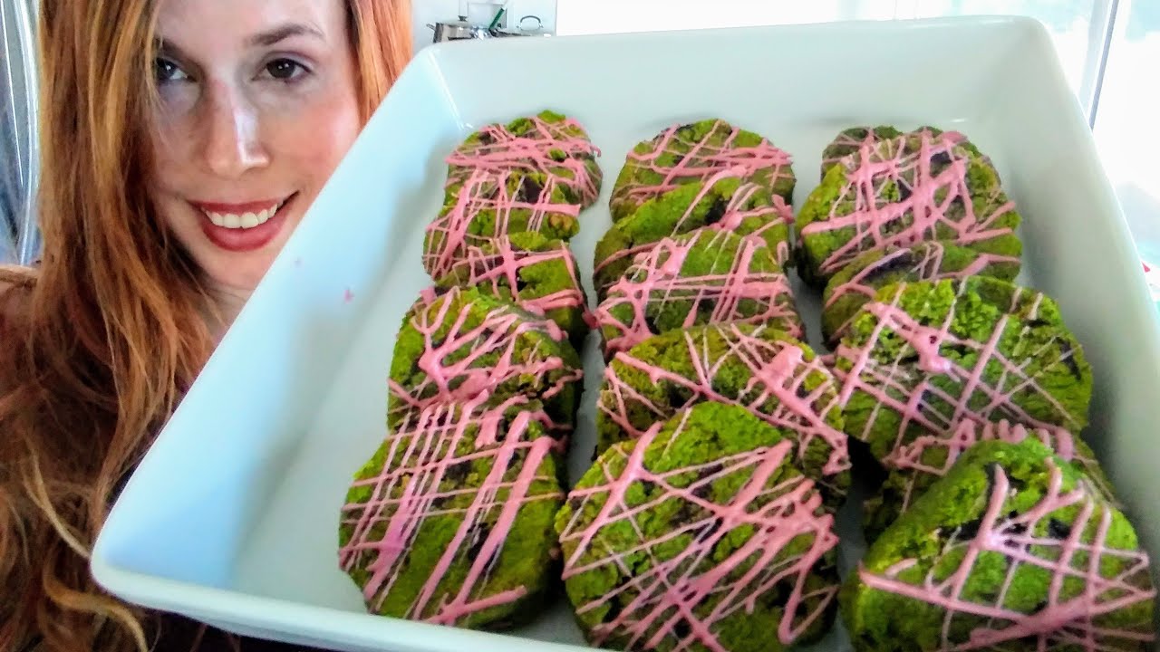 Cherry Rose Green Tea Cookies