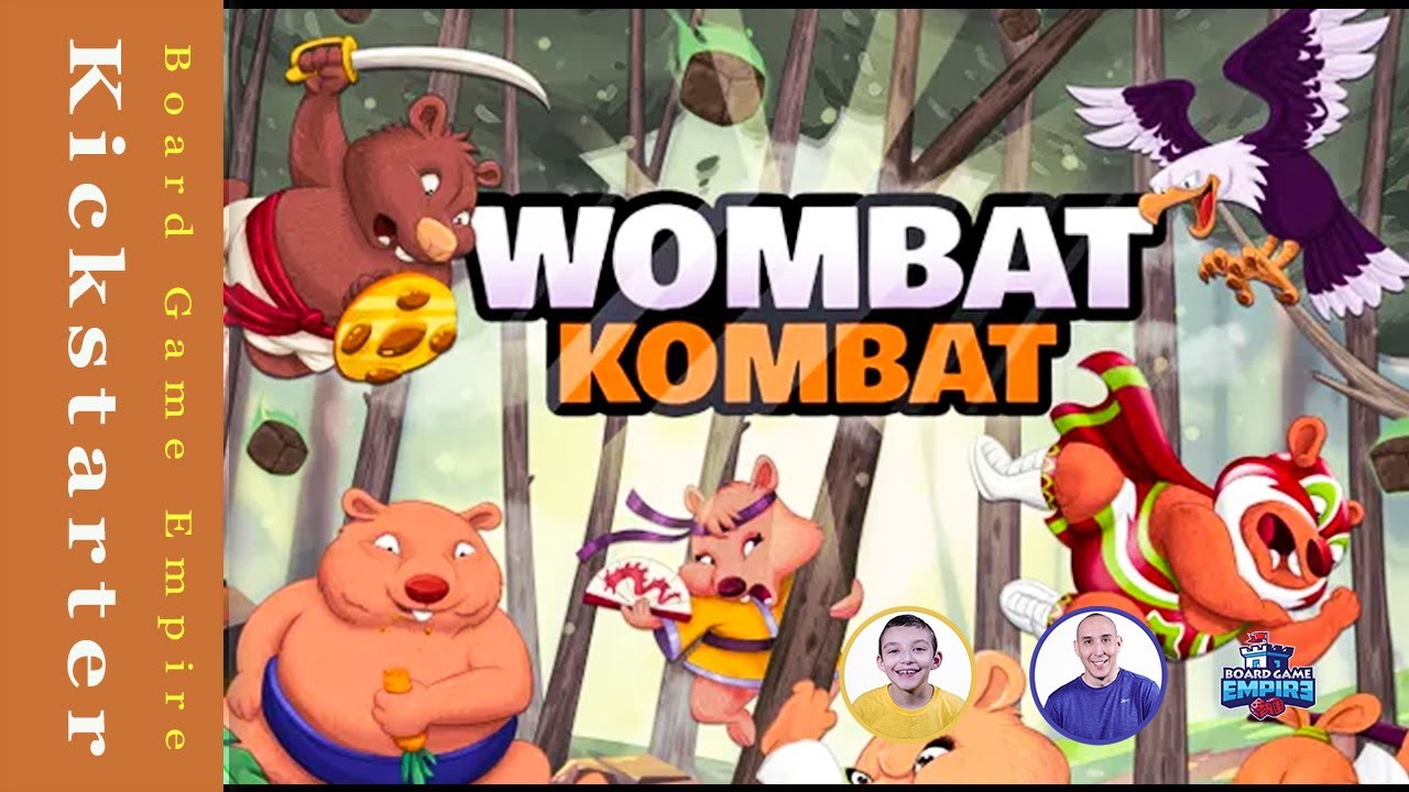 Wombat Kombat Unboxing - Neotroy Games