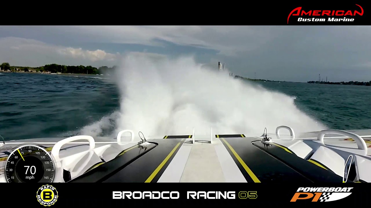 ACM- Intense Supercat Powerboat Racing in St.Clair Michigan!!!