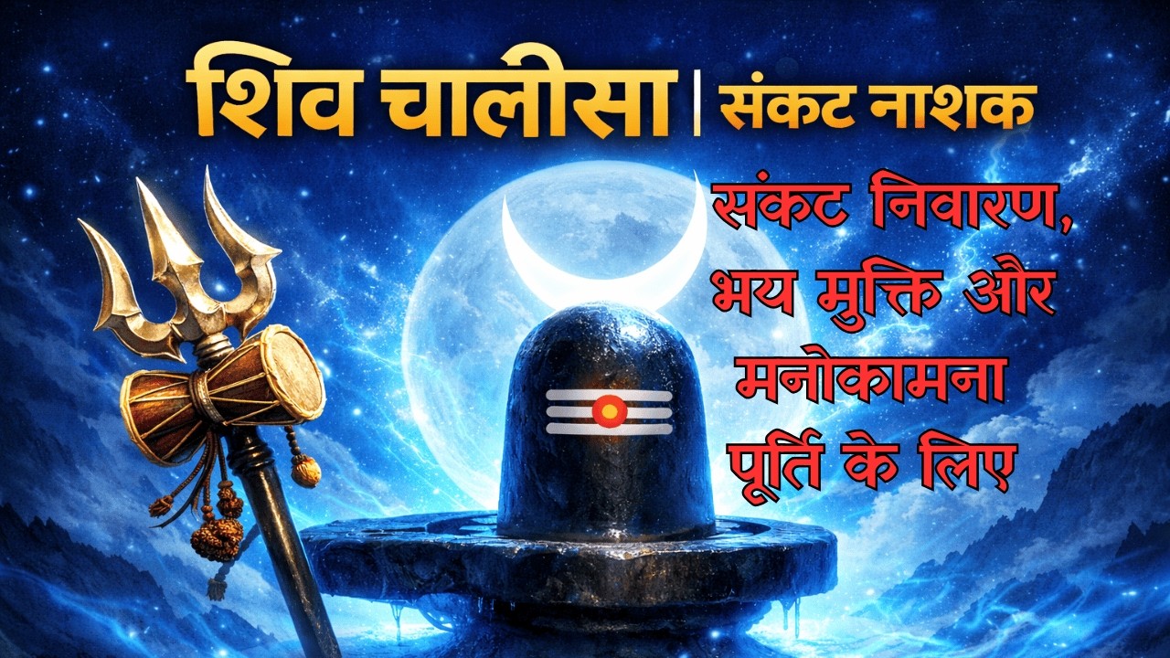 शिव चालीसा पूर्ण पाठ | संकट नाशक | Shiv पाठ | हर हर महादेव | सबसे शक्तिशाली शिव चालीसा | ShivChalisa
