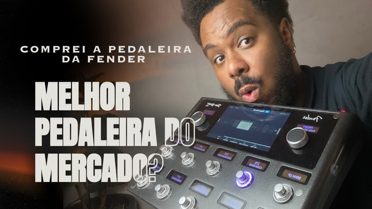 Comprei a Pedaleira da Fender - Tone master Pro 