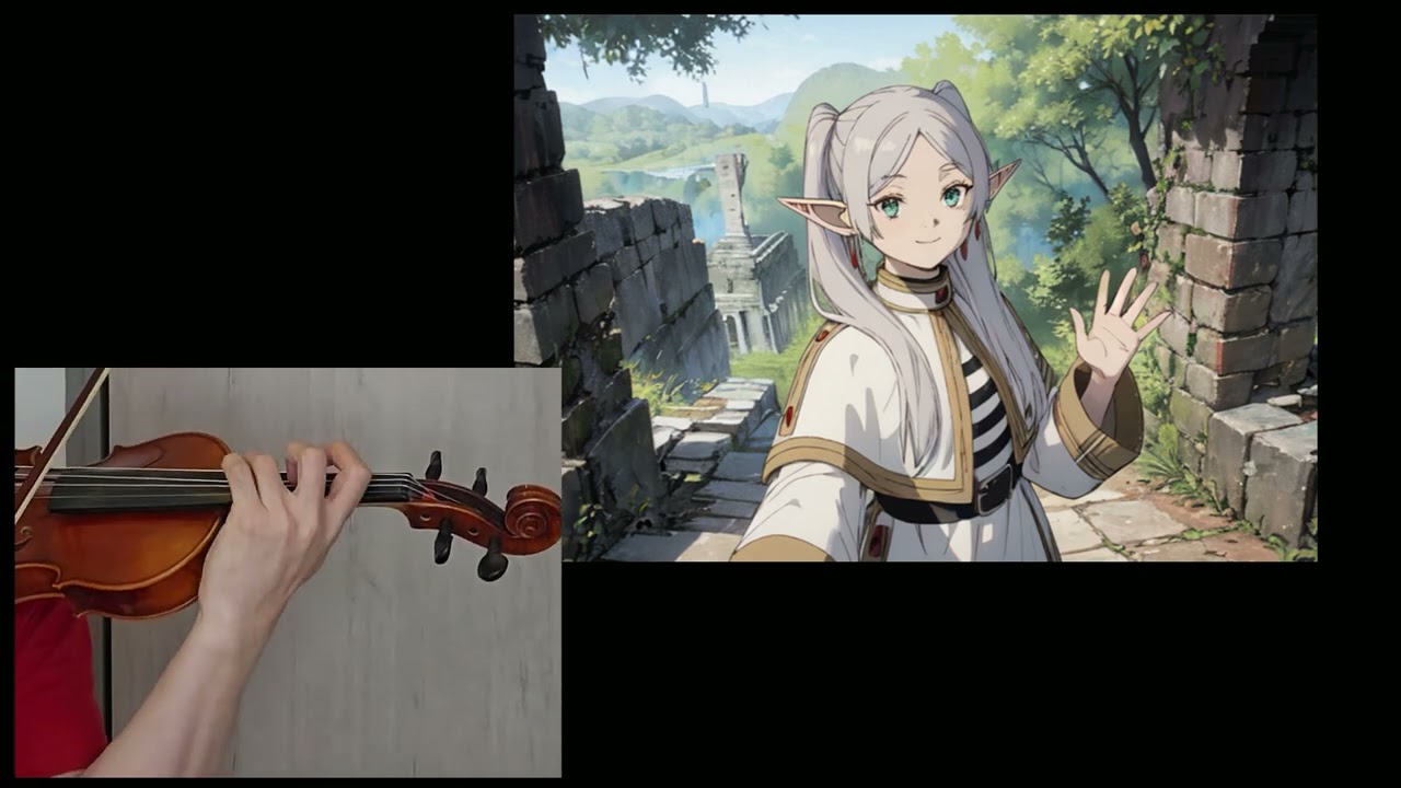 Frieren - Journey of a Lifetime ~ Frieren Main Theme - Violin Cover