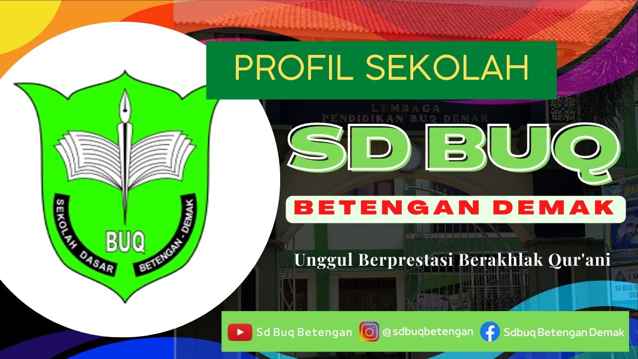 PROFIL SD BUQ BETENGAN DEMAK