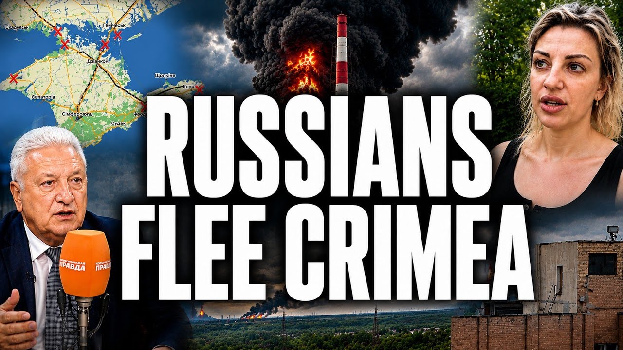 Русские покидают Крым на фоне усиления украинских атак