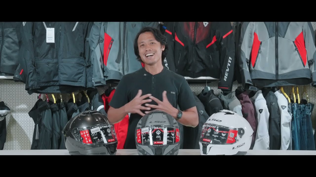 LS2 Stream II Helmet | Sleek Design, Superior Protection, Everyday Comfort!