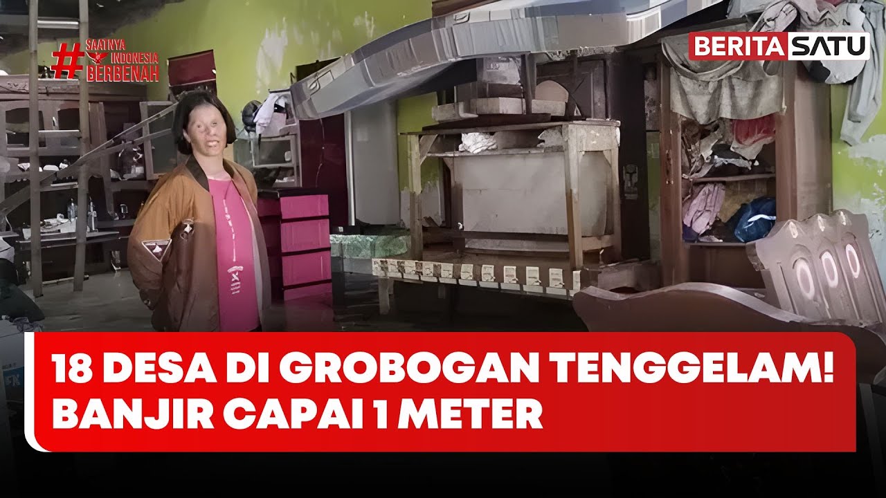 Diguyur Hujan 2 Hari, Banjir Satu Meter Rendam 18 Desa di Grobogan #Beritasatu