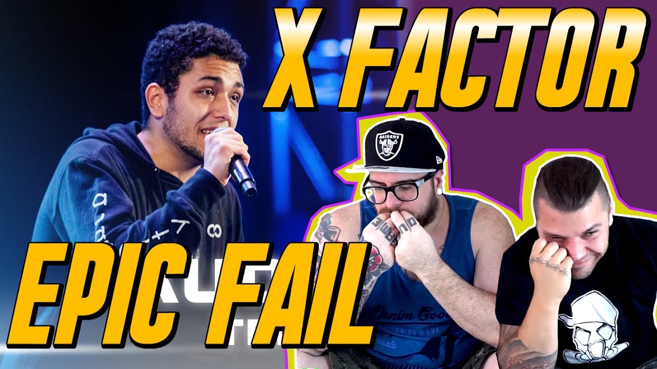 X-FACTOR EPIC FAIL | SHEFFO YOUTUBER CON UN SOGNO | REACTION | ARCADEBOYZ