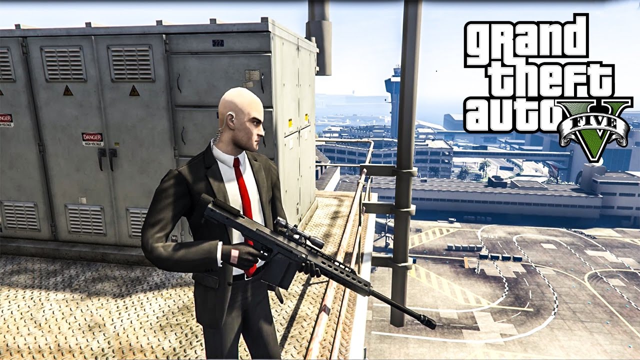 HITMAN MOD - GTA V