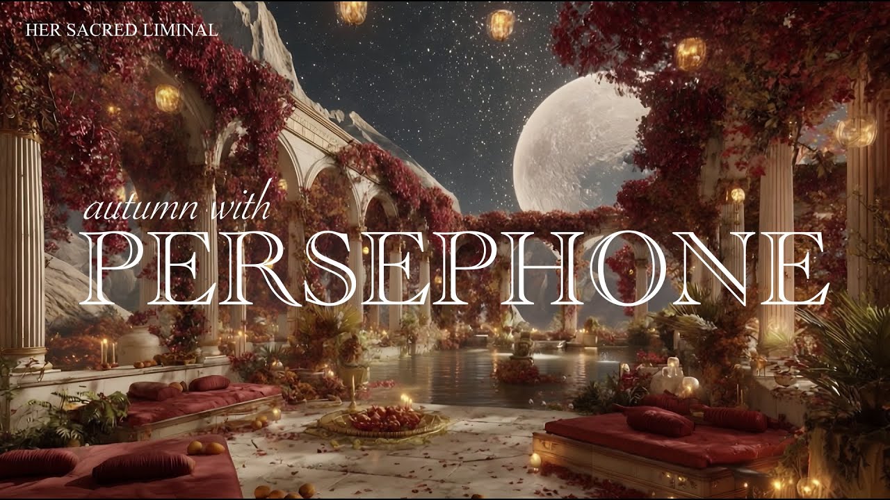 Persephone&rsquo;s Temple in Autumn 🍂  Calm Goddess Ambience & Mythic Soundscape ✨