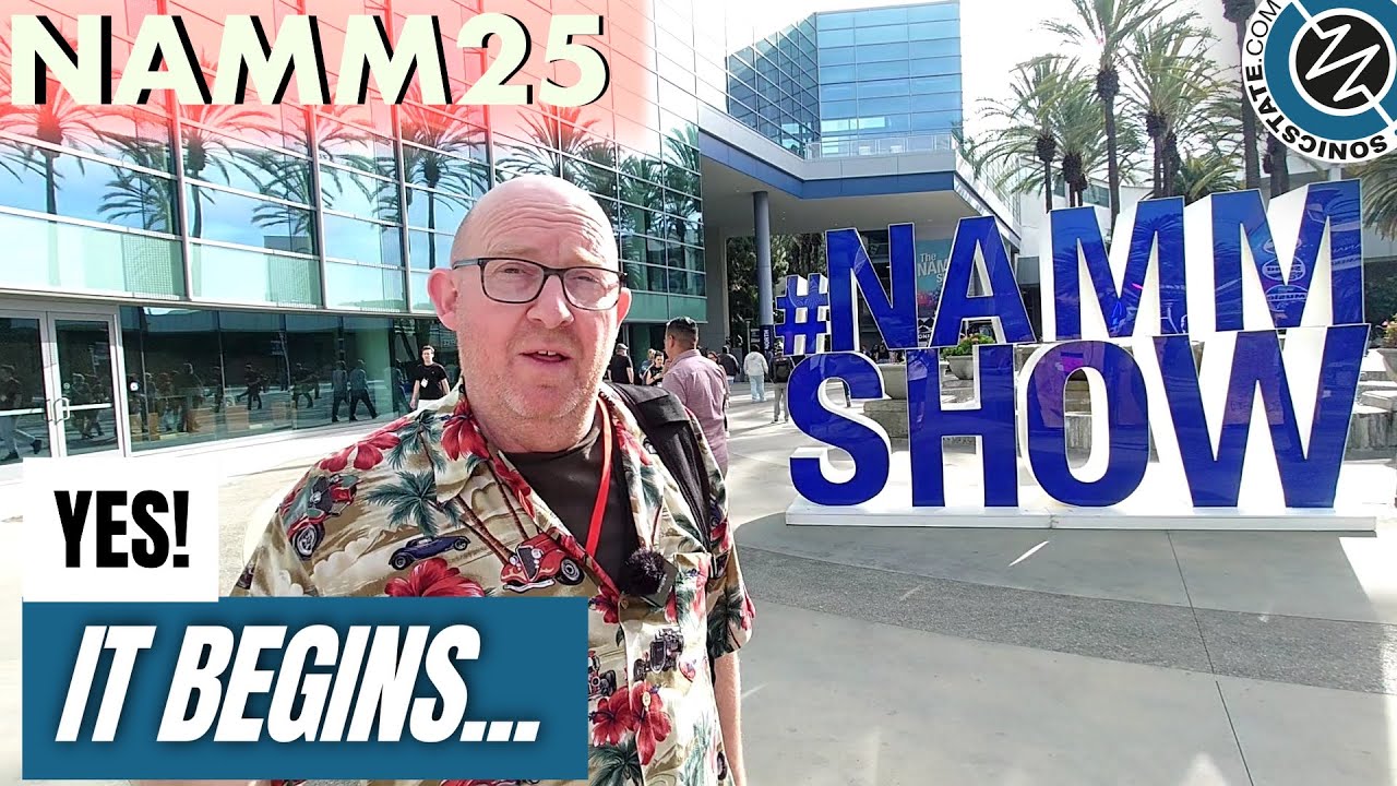 NAMM 2025: And we're off!