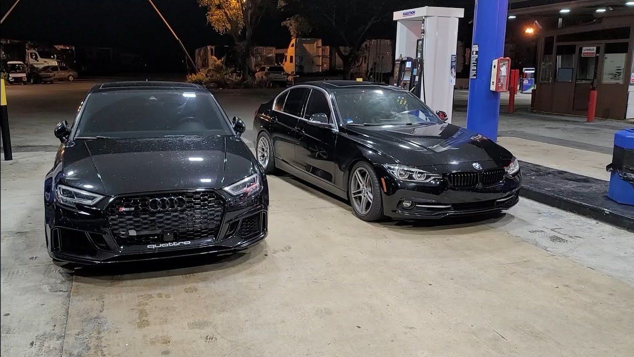 2018 Audi RS3 Upgraded Turbo E85 vs 2017 BMW 340i Upgraded Turbo E60