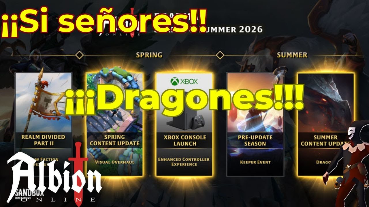 Albión Online 2026: Dragones, Xbox y el cambio MÁS GRANDE de la historia 🐉🔥