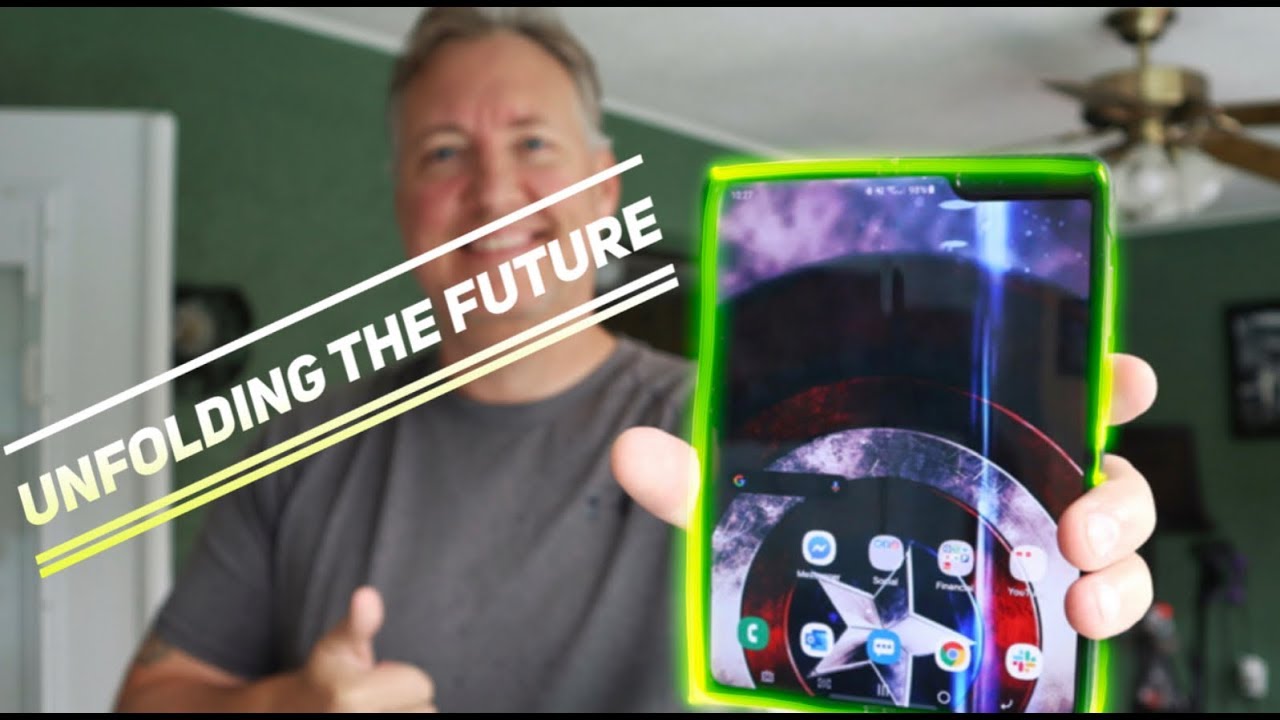 Samsung Galaxy Fold Cosmos Black Version 2 Unboxing and First Impressions