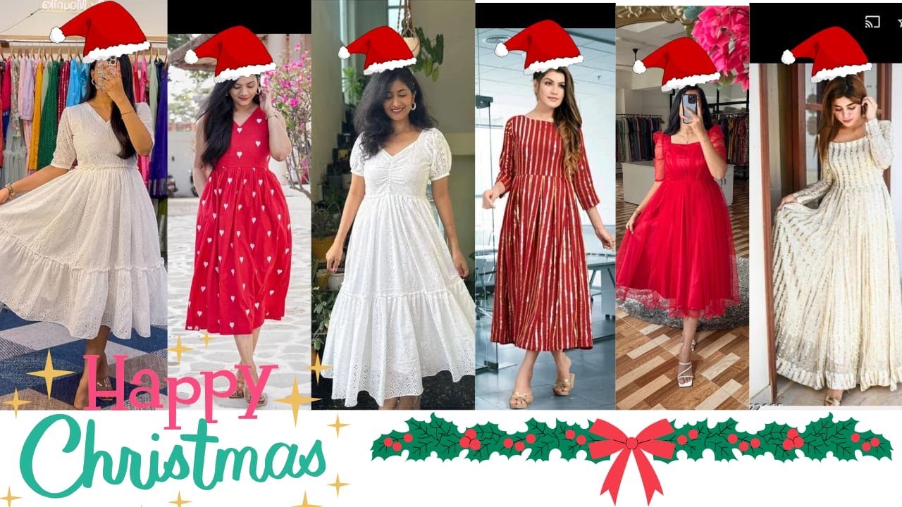 Christmas 🌲outfit ideas/ Christmas collection/ Christmas special dress #christmas @Bluebereofficial