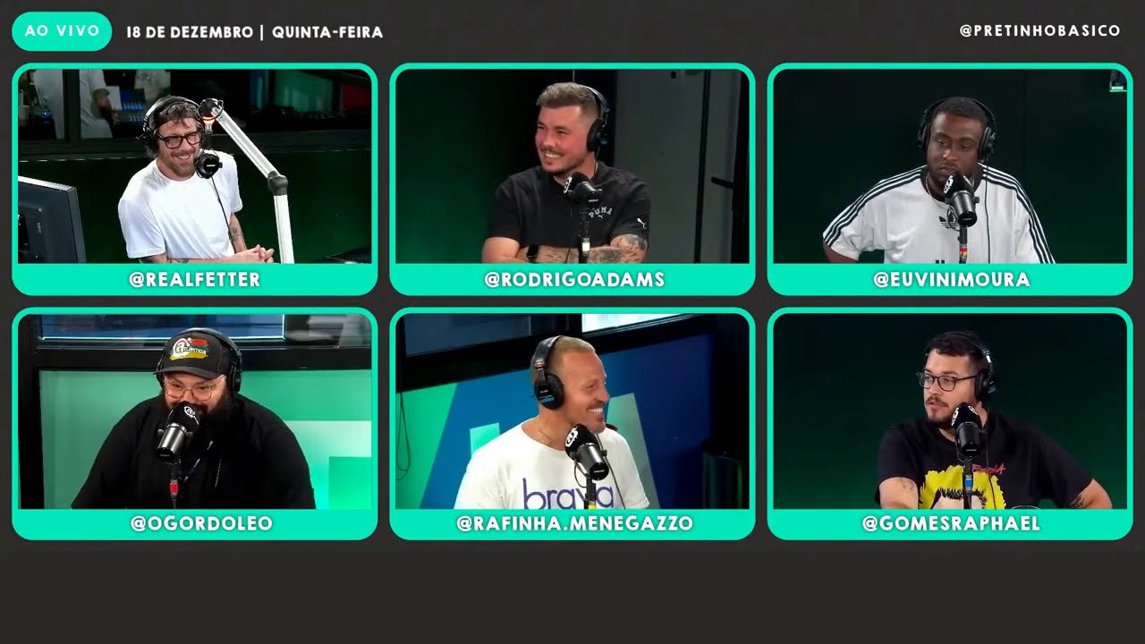 COMPILADO: Oscar e Gessé no Pretinho Básico - Um programa divertido!