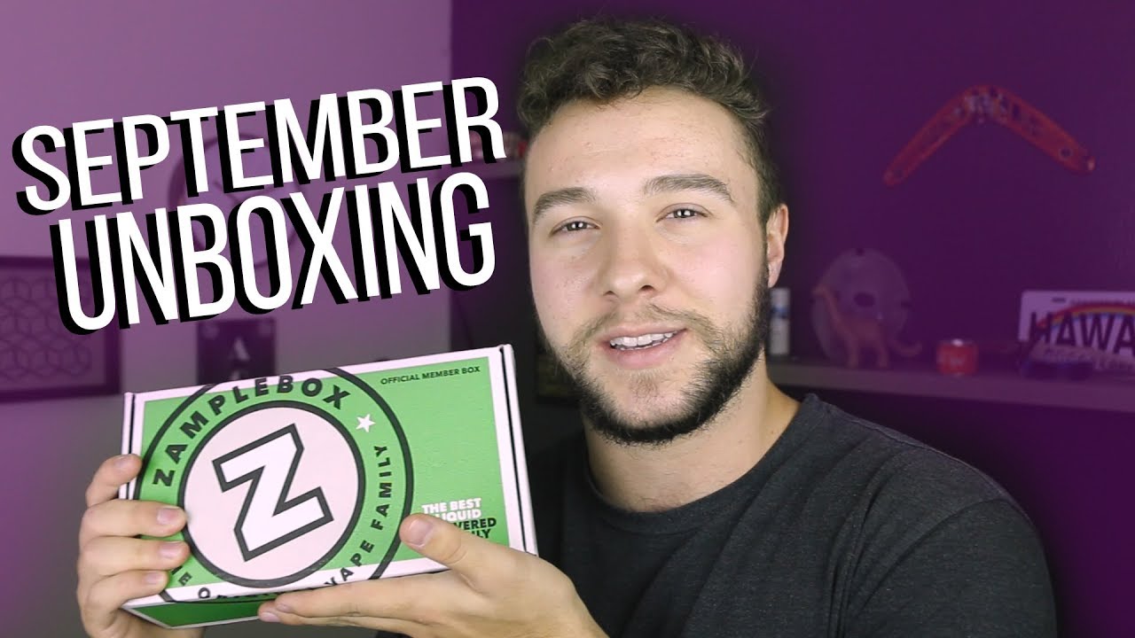 Zamplebox - Unboxing & Review (September 2017)