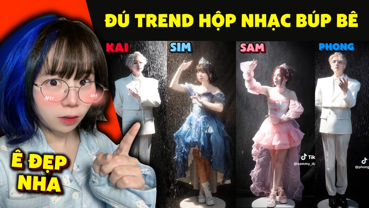 Khi Cặp Đôi Sim Kai và Sam Phong Đú Trend Hộp Nhạc Búp Bê 🎶👑