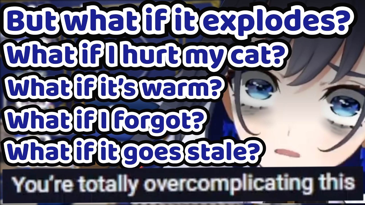 Kronii Finding EVERY SINGLE EXCUSE Just So She Doesn't Have to Do This Simple Thing...