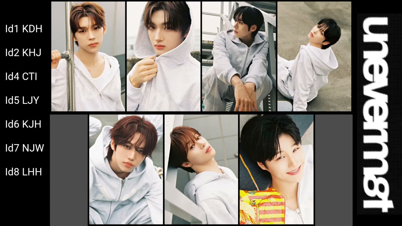 idntt uneverm8t - BOYtude (Color Coded)